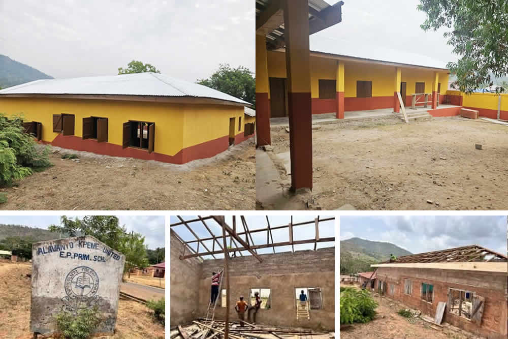 Renovation of Alavanyo Kpeme United E.P Primary School Nears Completion